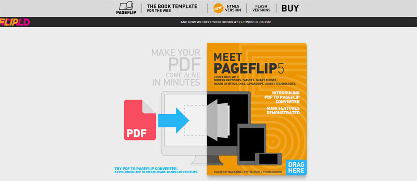 Website of Pageflip Books